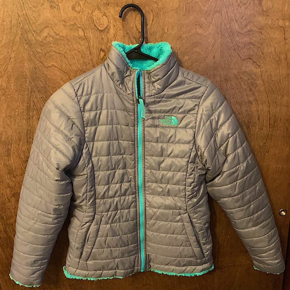 Girls Reversible North Face Coat